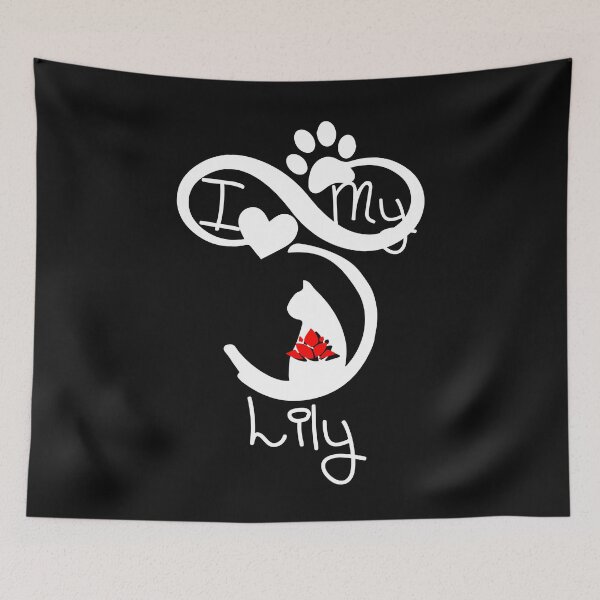 Item preview, I Love My Lily: Funny Cats Gift Idea designed and sold by cutitoutsir.