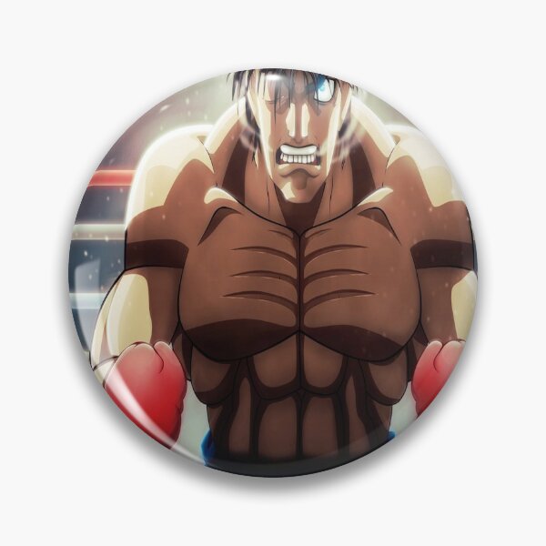 Angry Takamura Boxer Mounted Print by LarcherNoel in 2023