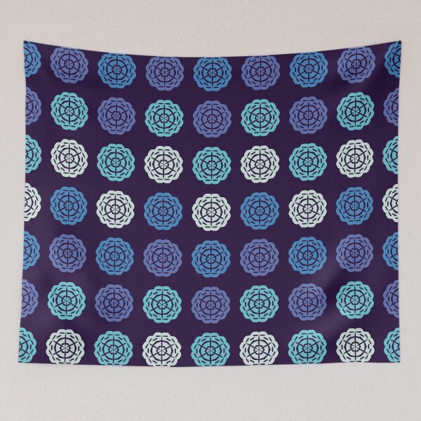 Item preview, Vibrant, Geometric Circle in Purple Pattern designed and sold by yougalore.