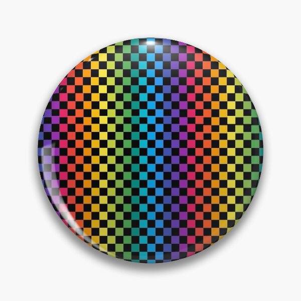 Item preview, Rainbow Check designed and sold by DracoStyles.