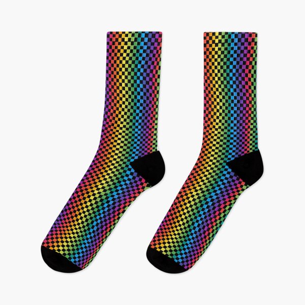 Item preview, Rainbow Check designed and sold by DracoStyles.