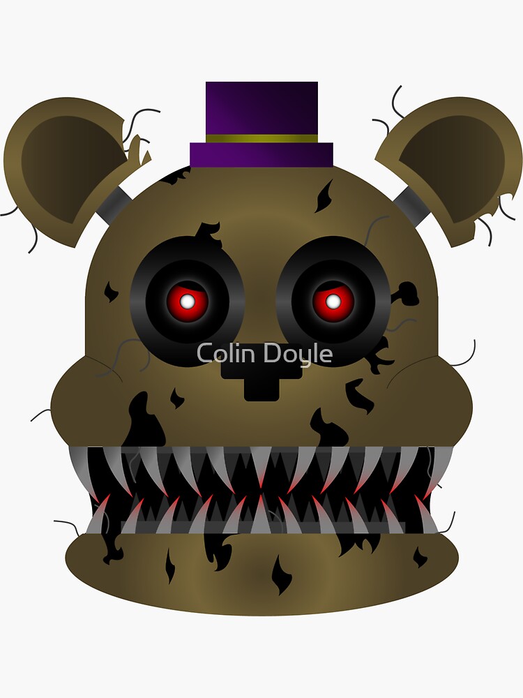 Fredbear (Five Nights at Freddy's 4) - Scary - Sticker