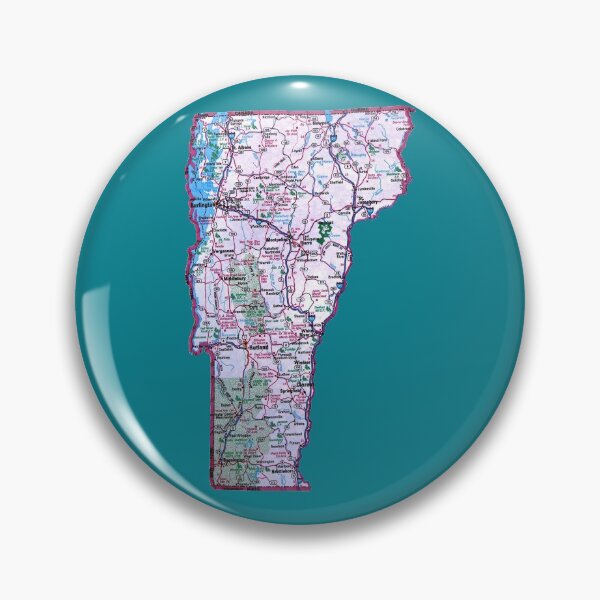 Item preview, Vermont Roadmap designed and sold by Havocgirl.