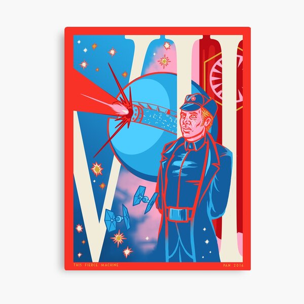 Hux-This Fierce Machine Canvas Print