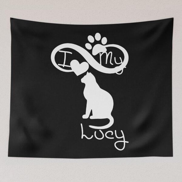 Item preview, I Love My Lucy: Funny Cats Gift Idea designed and sold by cutitoutsir.