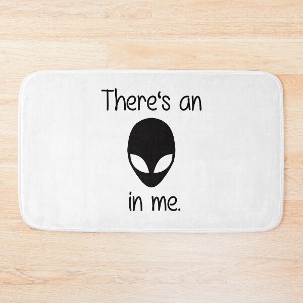 Item preview, There's alien in me. (black font) designed and sold by eileendiaries.