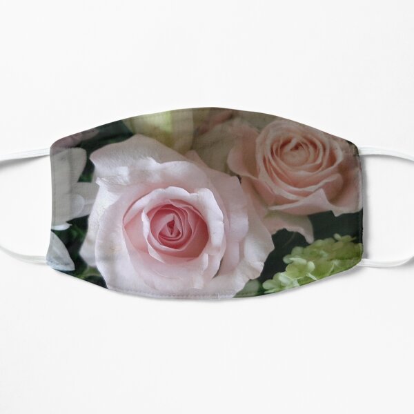 Everything's Coming up Roses Flat Mask