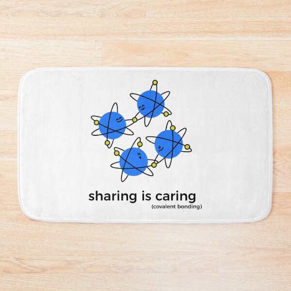 Item preview, Sharing is caring chemistry science idea gift designed and sold by NeXore.