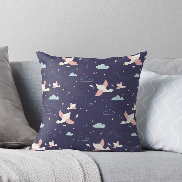 Item preview, Bandada de patos - añil designed and sold by movezerb.
