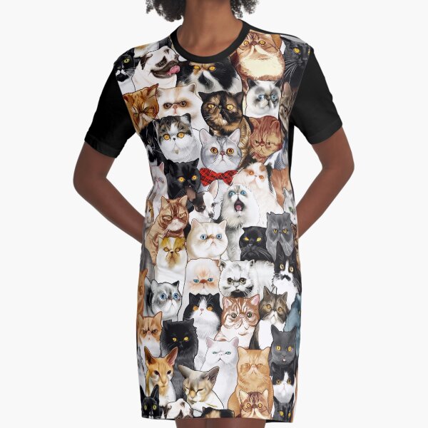 #Catminaproject by Jimiyo Graphic T-Shirt Dress