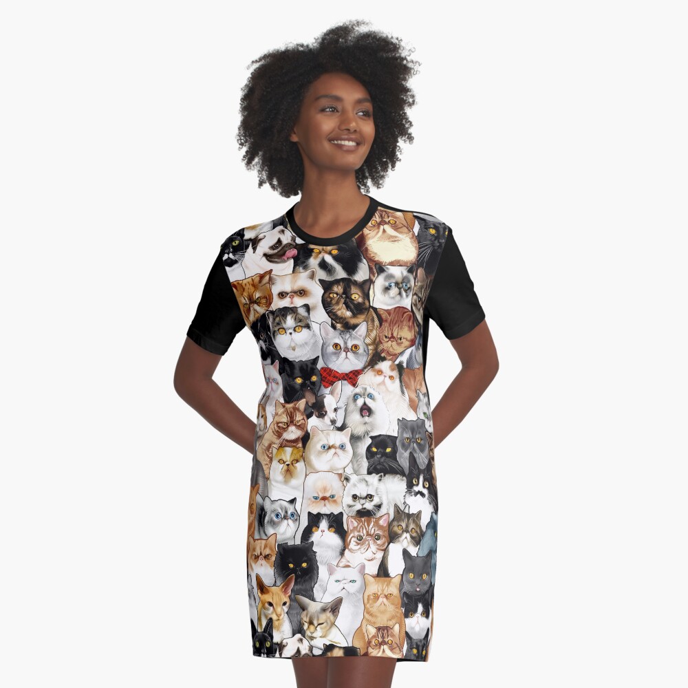 Item preview, Graphic T-Shirt Dress designed and sold by jimiyo.