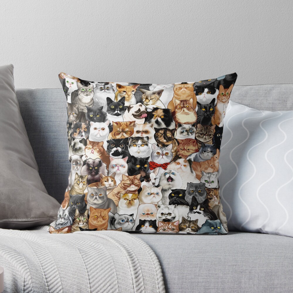 Item preview, Throw Pillow designed and sold by jimiyo.