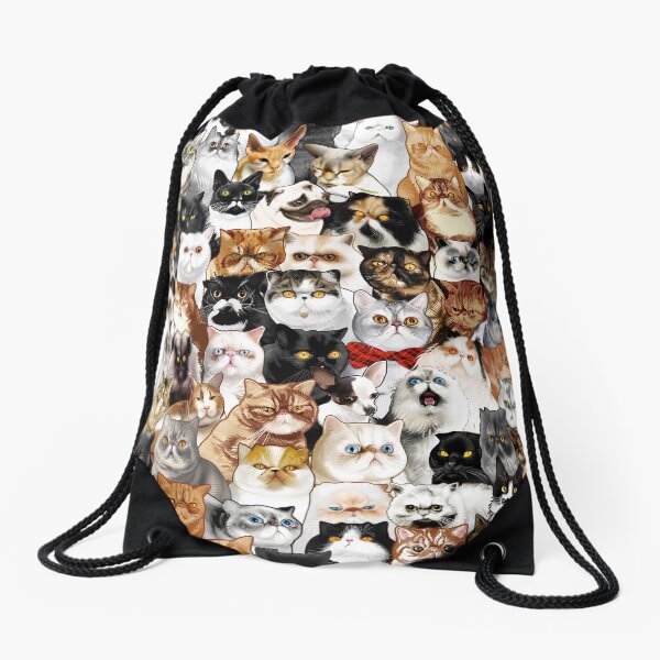 #Catminaproject by Jimiyo Drawstring Bag