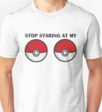 POKEBOOBS - Ladies Pokeball Shirt Unisex T-Shirt