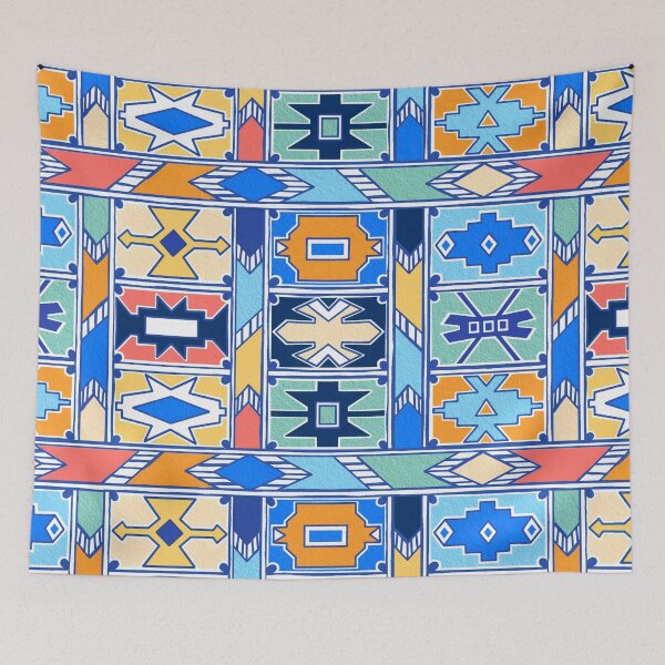 Item preview, Colorful Ndebele Pattern  designed and sold by TigaTiga.