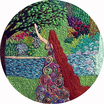 Artwork thumbnail, Lady Swirl by SewingSongbird
