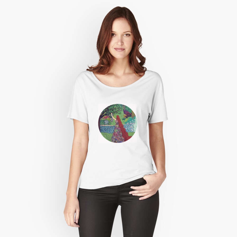 Item preview, Relaxed Fit T-Shirt designed and sold by SewingSongbird.