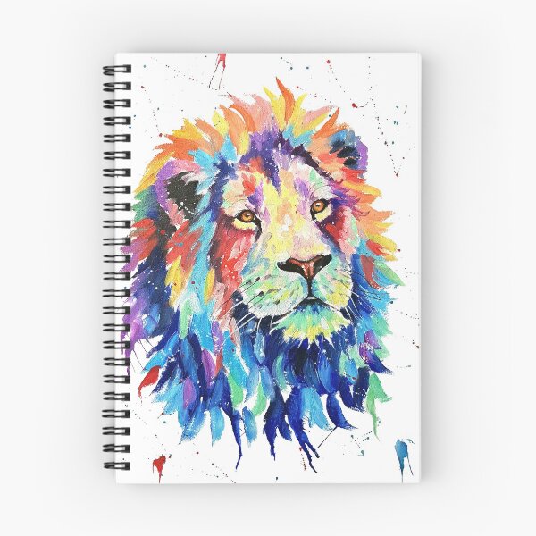 Item preview, Multicolour Lion designed and sold by sarahstribb.