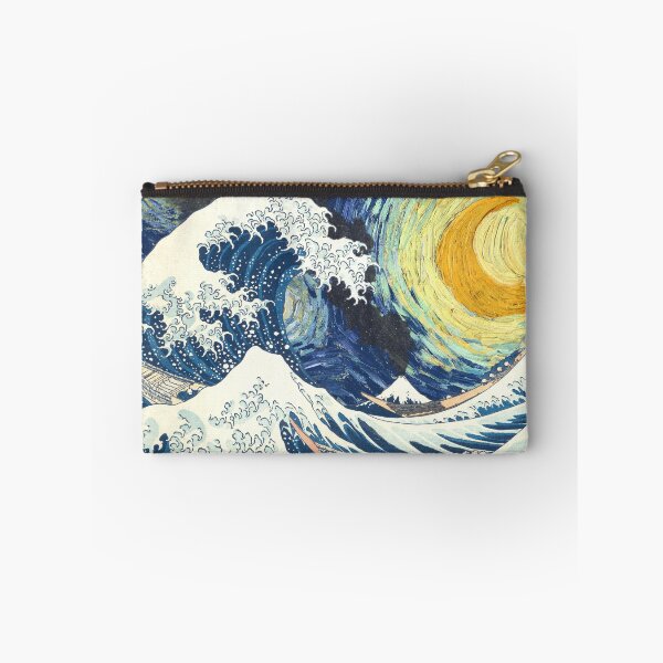 Item preview, Starry Night Over the Great Wave Off Kanagawa-Hokusai and Vincent Van Gogh designed and sold by anthonylonder.
