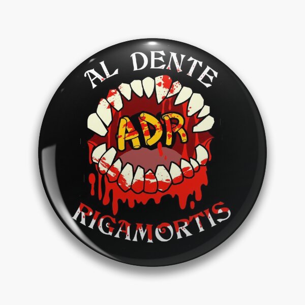 Item preview, Al Dente Rigamortis Mk2 Logo designed and sold by crazonstudios.