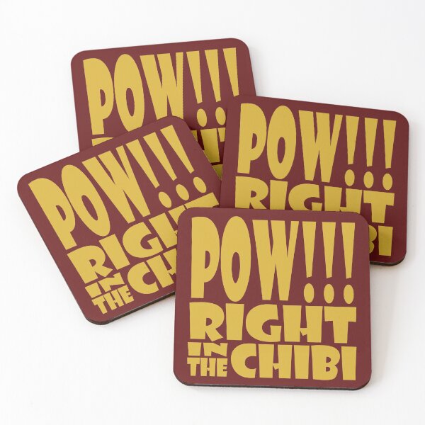 Item preview, Pow!!! Right in the Chibi designed and sold by Carbon-Fibre Media.