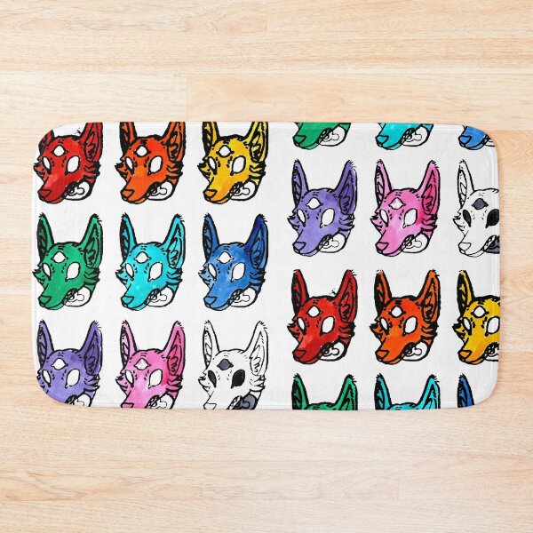 Item preview, Candy Colored Space Coyotes designed and sold by HiddenStash.