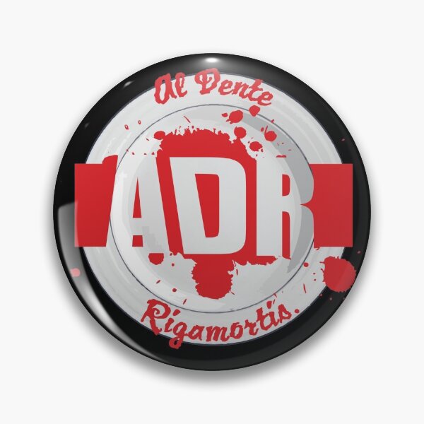 Item preview, Al Dente Rigamortis Mk1 Podcast Logo designed and sold by crazonstudios.