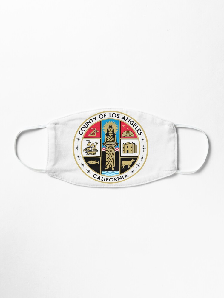Alternate view of Seal of Los Angeles County, California Mask