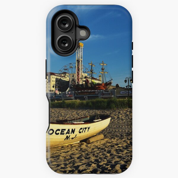Vista previa del artículo con la obra «Salvavidas LIfeboat Ocean City Nueva Jersey», diseñado y vendido por James DeFazio.