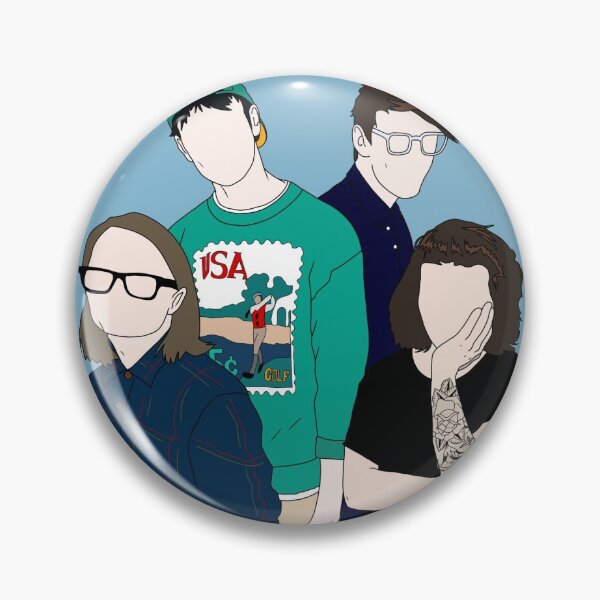 Item preview, hippo campus blue designed and sold by cool stickerz.