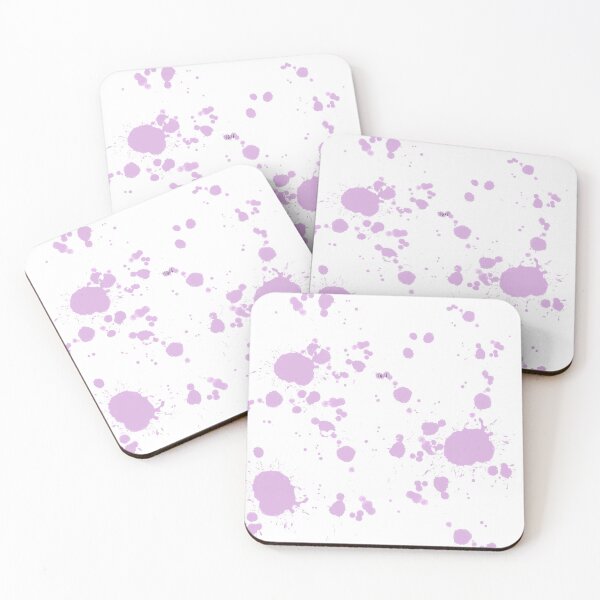Item preview, Lilac paint splatter designed and sold by tfgarts.