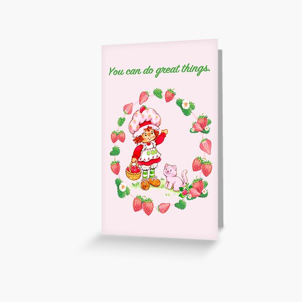 Strawberry Shortcake Greeting Card