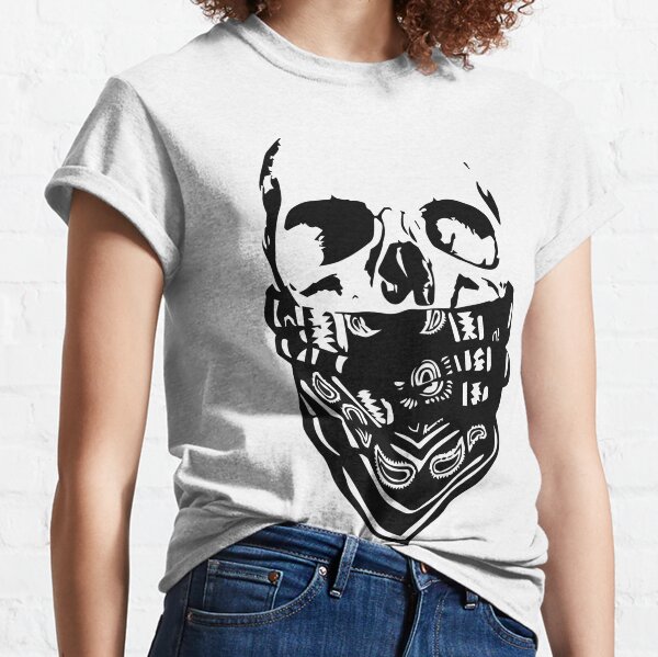 Bandana Skull Classic T-Shirt