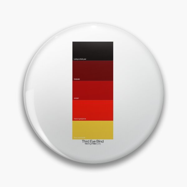 Artikelvorschau, Third Eye Blind-Farbfelder entworfen und verkauft von cool stickerz.