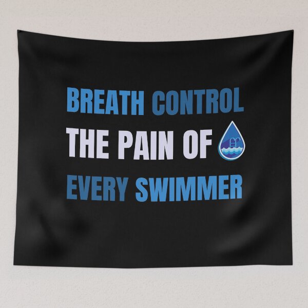 Item preview, Breath Control - The Pain Of Every Swimmer - Best Funny Gift | Swimming designed and sold by sviatos.