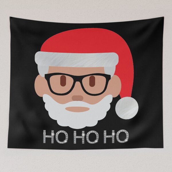 Item preview, ho hipster Santa designed and sold by Gossip Rag.