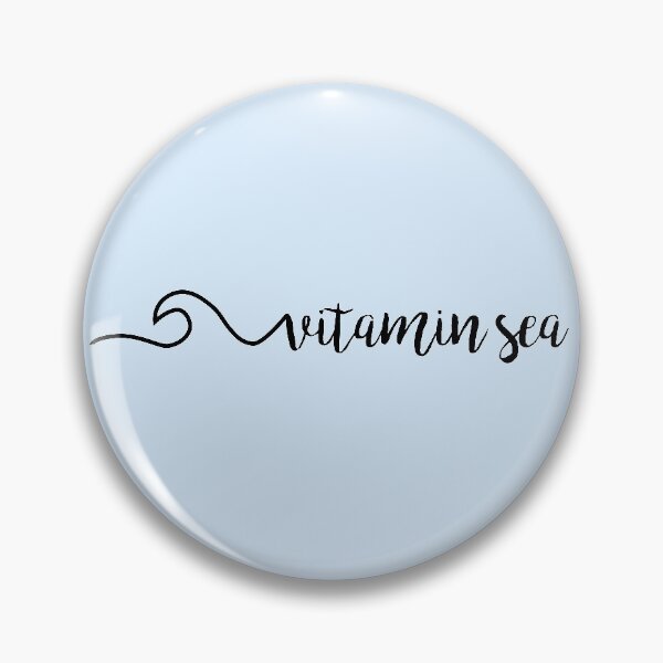 Item preview, Vitamin Sea Waves Quote designed and sold by Ashleylcoop.