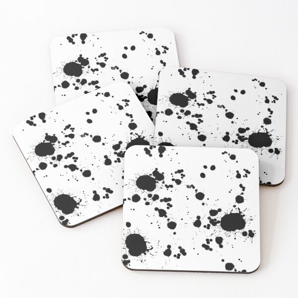 Item preview, Black paint splatter designed and sold by tfgarts.