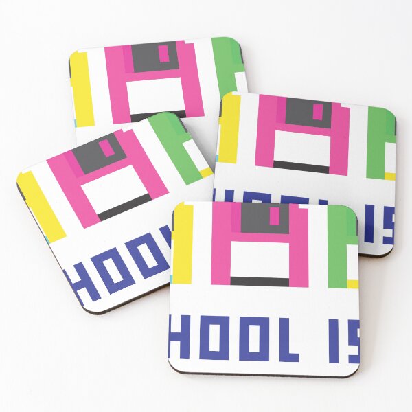 Item preview, OLD SCHOOL IS COOL Retro vintage gift for computer nerds designed and sold by ayoubbht.