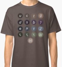 Camiseta clásica Modelo estándar de física