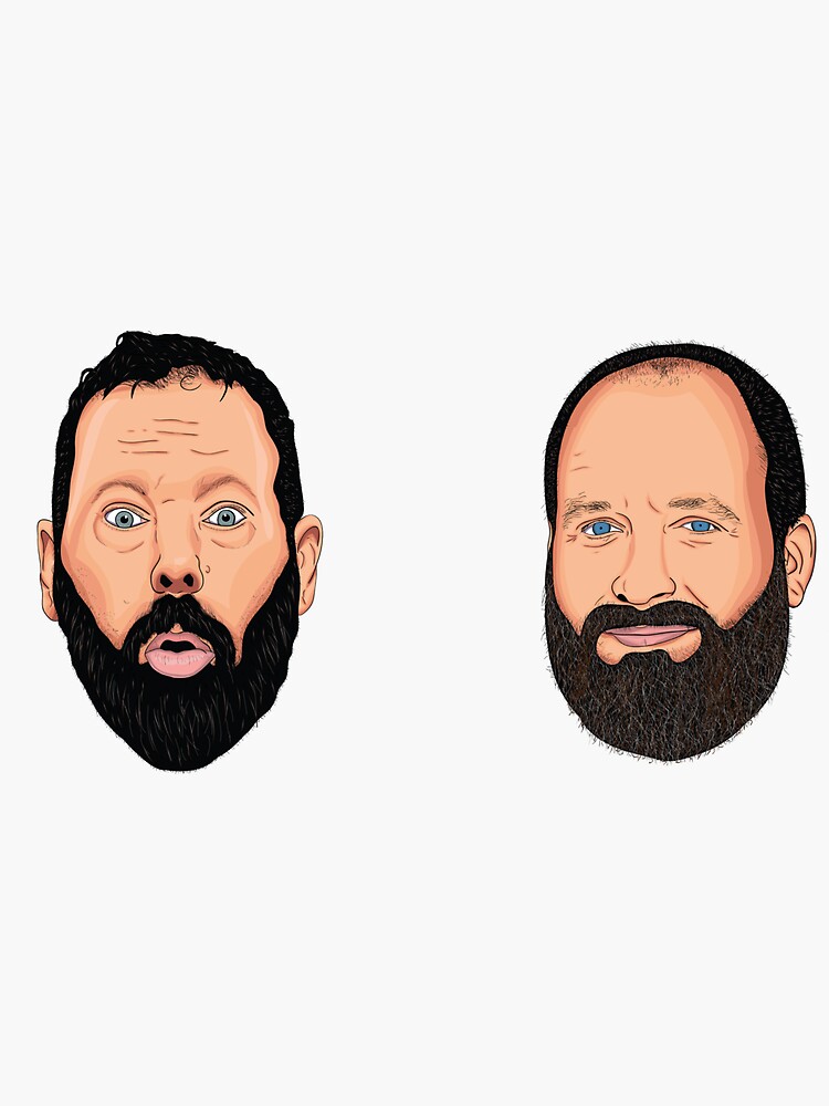 Bert and Tom Sticker Pack by JackLikesPizza