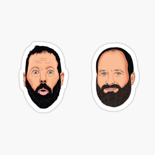 Bert and Tom Sticker Pack Sticker