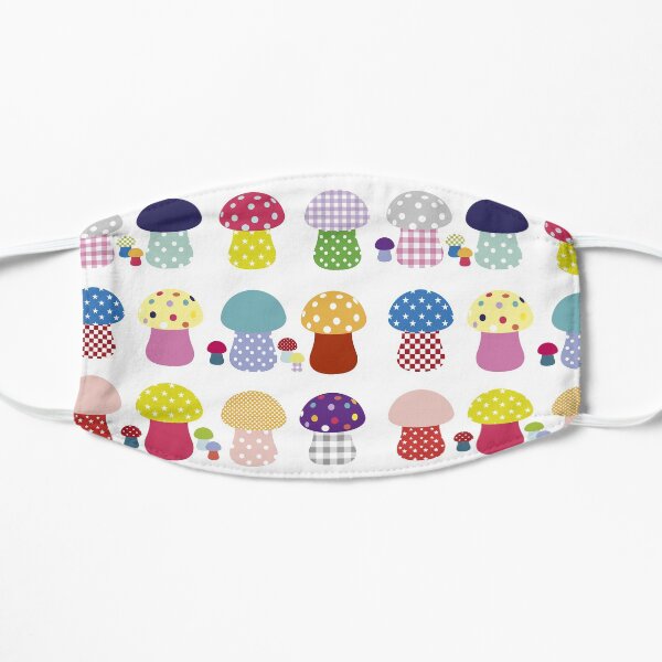 Rainbow Toadstools Mask