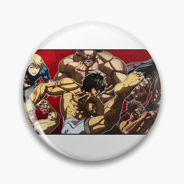 Item preview, THE COMBATANTS (Kengan Ashura) designed and sold by WeFlaya.