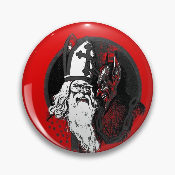 Item preview, st nick krampus  designed and sold by Gossip Rag.