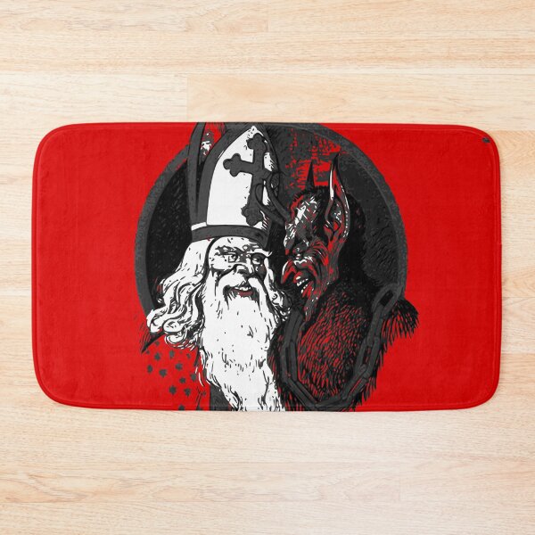 Item preview, st nick krampus  designed and sold by Gossip Rag.