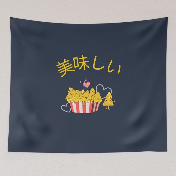 Item preview, Cute Kawaii Mexican Delicious Nachos v1 designed and sold by CLPDesignLab.