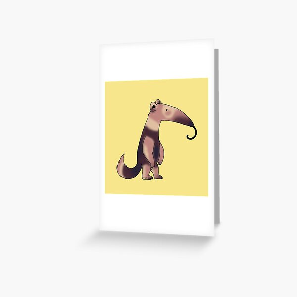 Cute anteater Greeting Card