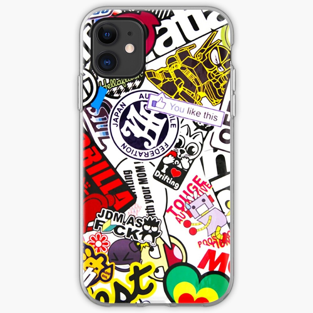  stiker  boom colors iPhone  Case Cover by rotuucenter 