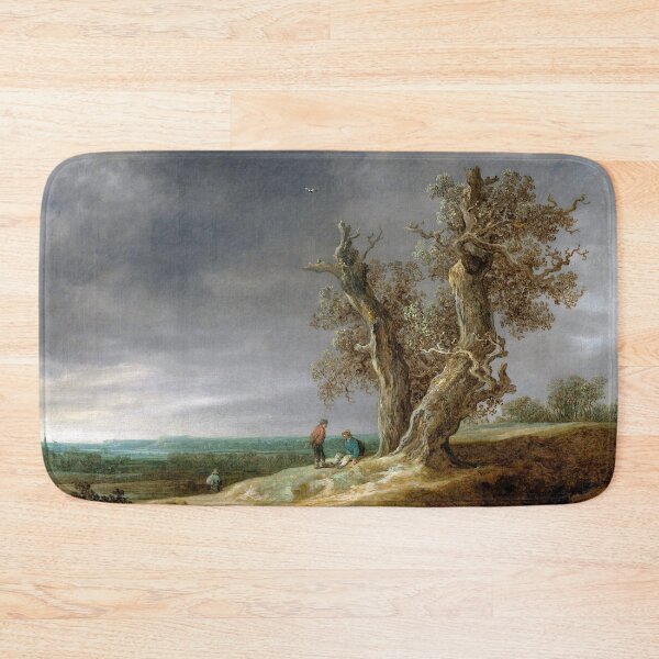 Item preview, Landscape with Two Oaks by Jan van Goyen, 1641 designed and sold by Irina Polyanskaya.